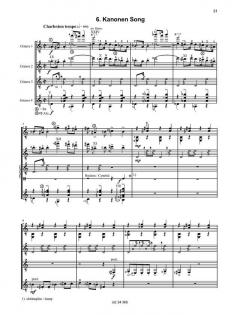 6 Songs aus der Dreigroschenoper von Kurt Weill 