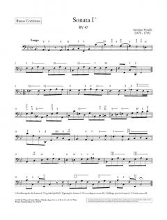 Sonaten für Violoncello und Basso continuo von Antonio Vivaldi im Alle Noten Shop kaufen