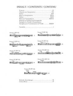 Sonaten für Violoncello und Basso continuo von Antonio Vivaldi im Alle Noten Shop kaufen