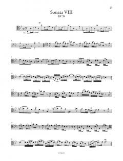 Sonaten für Violoncello und Basso continuo von Antonio Vivaldi im Alle Noten Shop kaufen