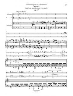 Sonaten von Ludwig van Beethoven für Violoncello und Klavier im Alle Noten Shop kaufen