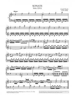 Sämtliche Klaviersonaten Band 1 von Joseph Haydn im Alle Noten Shop kaufen - UT50256