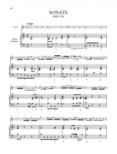 Sonaten von Georg Friedrich Händel für Violine und Basso continuo im Alle Noten Shop kaufen