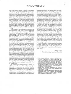 Ahnung von Robert Schumann 