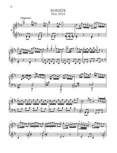 Die leichtesten Klaviersonaten Hob.XVI:7, 9, 4, 8 von Joseph Haydn im Alle Noten Shop kaufen