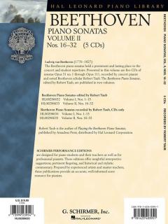 Piano Sonatas Vol. 2: Nos. 16-32 (CDs Only -Set Of 5) von Ludwig van Beethoven 
