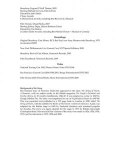 Sweeney Todd (Vocal Selections von Stephen Sondheim 