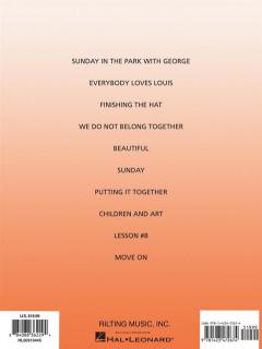 Sunday in the Park with George (Vocal Selections von Stephen Sondheim 