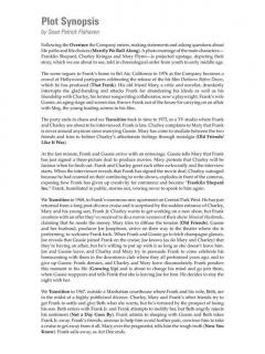 Merrily We Roll Along von Stephen Sondheim 