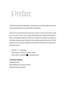 Violin Concerto In A Minor BWV 1041 von Johann Sebastian Bach im Alle Noten Shop kaufen