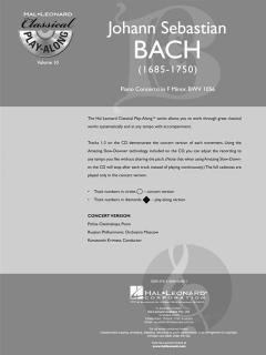 Piano Concerto In F Minor, BWV 1056 von Johann Sebastian Bach 