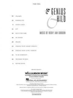 Genius Child Music of Ricky Ian Gordon 