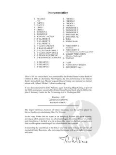 Viktor's Tale (From The Terminal) (John Williams) 