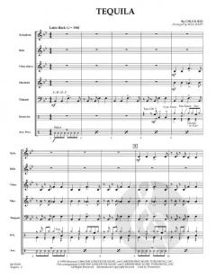 Tequila von Chuck Rio für Percussion Ensemble im Alle Noten Shop kaufen