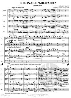 Polonaise Militaire von Frédéric Chopin 