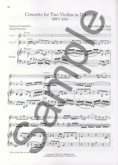 Violin Concertos von Johann Sebastian Bach im Alle Noten Shop kaufen