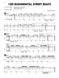 128 Rudimental Street Beats, Rolloffs, And Parade-Song Parts (John Pratt) 