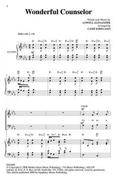Wonderful Counselor von Lowell Alexander 