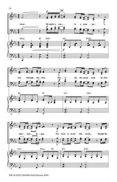 The Sunday Singer (Fall/Christmas 2009) 