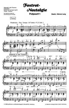 Foxtrot-Nostalgie Potpourri 1/2 