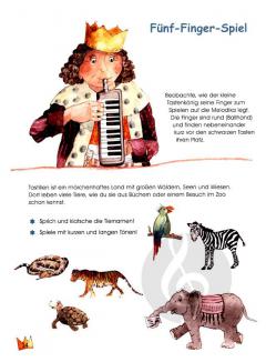 Der kleine Tastenkönig von Karin Schuh 