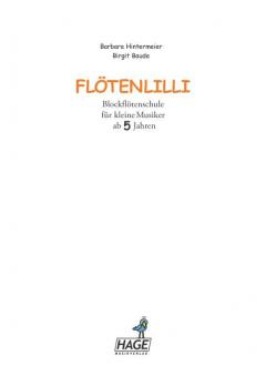 Flötenlilli Band 2 (Barbara Hintermeier) 