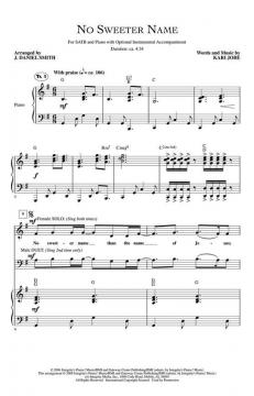 No Sweeter Name (J. Daniel Smith) 