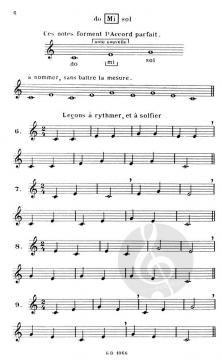 Premier solfège Vol. 1 - Clé de Sol von Jeanne Bourcier 