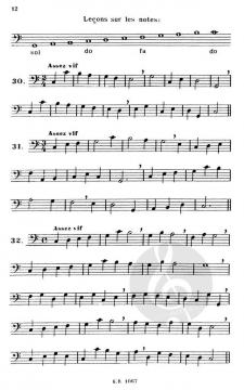 Premier solfège Vol. 2 - Clé de Fa von Jeanne Bourcier 