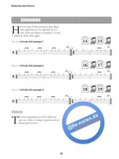 Exploring Jazz Drums von Clark Tracey 