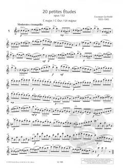 20 petites études op. 132 von Giuseppe Gariboldi 
