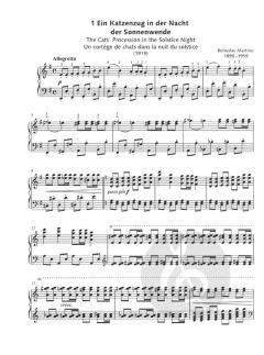 Ausgewählte Klavierwerke von Bohuslav Martinu im Alle Noten Shop kaufen (Partitur)