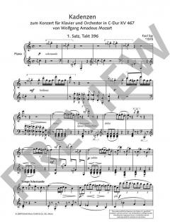 Kadenzen von Wolfgang Amadeus Mozart 