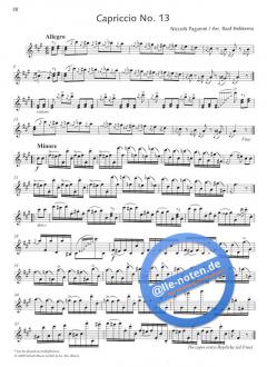 Paganini für Saxophon op. 1 