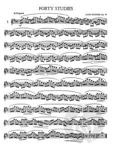 117 Melodious and Progressive Studies for Flute 