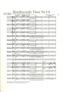 Skandinavische Tänze (Nr. 1 - 6) 
