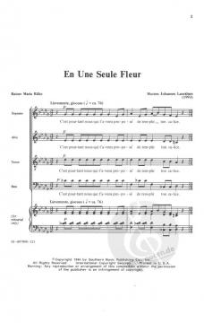 Les Chansons des Roses 1 (Morten Lauridsen) 