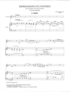 Impressions Sylvestres von Marc Berthomieu 