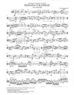 Sonata Coloniae von Theo Loevendie 