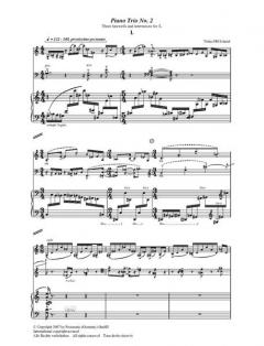 Piano Trio No. 2 (Three Farewells And Intermezzo For L) (2006) 