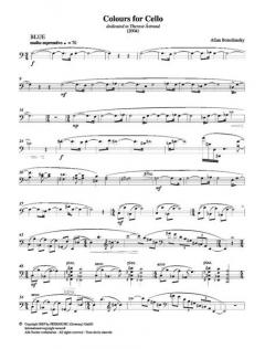 Colours For Cello (2004) im Alle Noten Shop kaufen