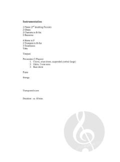 Danzón No. 2 von Arturo Marquez 