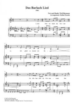 Lieder Vol. 1 von Wolf Biermann 