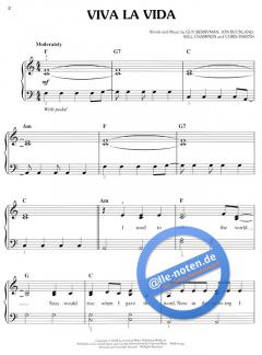 Viva La Vida (Easy Piano) von Coldplay 