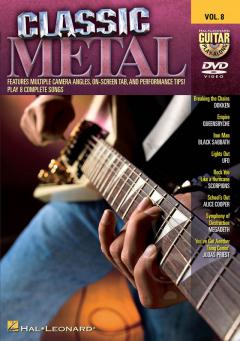 Guitar Play-Along DVD Vol. 8: Classic Metal 