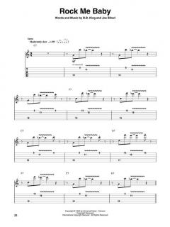 Guitar Play-Along Vol. 100: B.B. King von B.B. King 