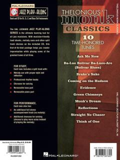 Jazz Play-Along Vol. 90: Thelonious Monk Classics im Alle Noten Shop kaufen