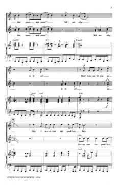 Never Can Say Goodbye (Gloria Gaynor) 