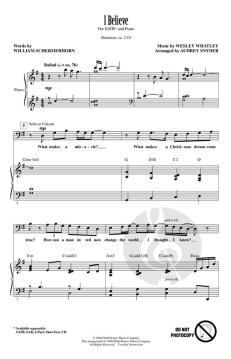 I Believe (Audrey Snyder) 