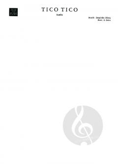 Tico Tico von Zequinha de Abreu 